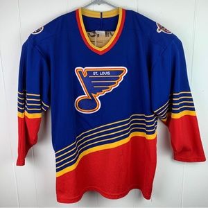 Vintage CCM St Louis Blues Hockey Jersey